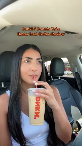 Dunkin’ Donuts Cake Batter Iced Coffee review ! #dunkin #dunkindonuts #cakebatter #cakebattericedcoffee #coffeereview #dunkinicedcoffee