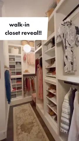✨ closet reveal ✨ see parts 1-4 for how I built this #DIY #closetgoals #closetmakeover #organization #hometiktok
