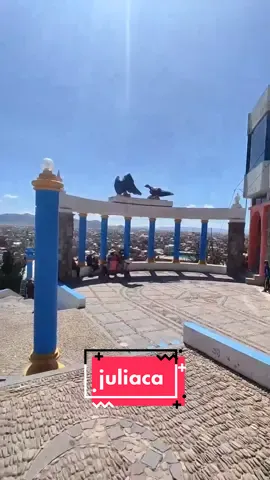 Mirador Cerro Santa Cruz_Juliaca #juliaca #puno #peru