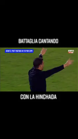 #battaglia cantando con #hinchadeboca 💙💛💙. #boca #xeneize #bocajuniors #la12 #benedetto #semifinal #parati #fyp