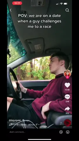POV: you’re in the passenger seat and wish you’d left him on seen. #fyp #foryou #foryoupage #xyzbca #viral