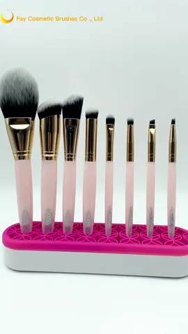 Fay pretty pink - 8 PCS makeup brush set, more products please visit official web faybrush.com #faybrush #makeupbrushset