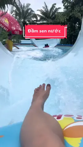 Đi đầm sen nước chơi mấy trò cảm giác mạnh mà ta nói... muốn long cái não ra luôn á 😂
