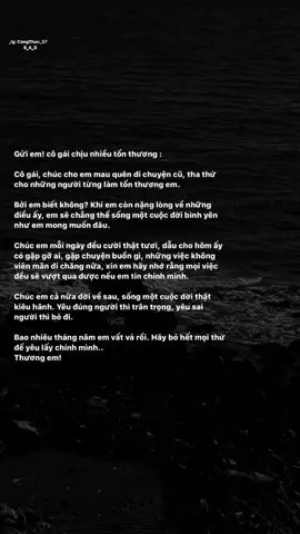 Gửi em, cô gái chịu nhiều tổn thương..#congthuc37
