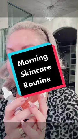 Morning skincare routine! Skincare needs I’m addressing is Dry, dehydrated aging skin. #antiwrinkle #fypシ #antiwrinkletreatment #skincaretips #skincaretiktok #clearskin #over40skincare #vitaminc