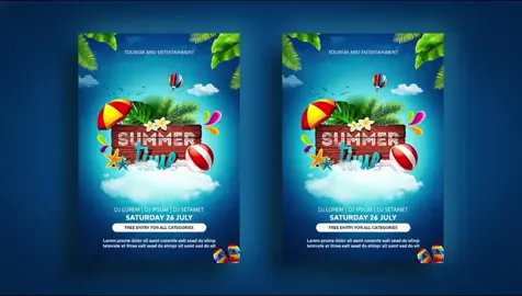 #virall #fyp #fypシ #foryourpage #Summer #posters #design #designo #photoshoptutorial #banner #logos #bleu #فوتوشوب #تصميم #مصممه #ملصق #الصيف