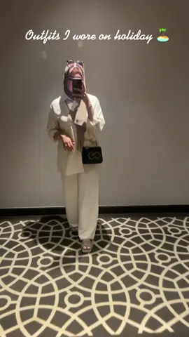 Dubai holiday fits 🌴☀️#hijabi #fyp #modestfashion #Summer #dxb #holiday