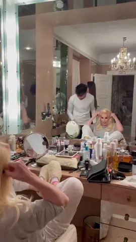 ayer #SusanaGimenez en la previa de los #MartinFierro #hair #makeup #Tv #fyp #parati #vogue