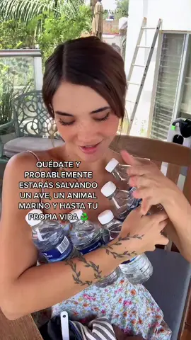 SALVA AVES Y ANIMALES MARINOS  Y CREA ECOBOTELLAS PARA LA CONSTRUCCIÓN DE CASAS ♻️#Ecotips #eco #agua #co2 #calentamientoglobal #contaminacion #conciencia #medioambiente #naturaleza #nature #impacto #curiosidades #d#datoscuriososhabitos #huella #amor #planetatierra #tierra #educacion #tip #tips #h20 #sequía #Fyp #viral #tiktok #pet #plastico #botella