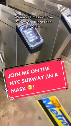 If this bothers you, I’m sorry to say, I don’t care. Another COVID surge in nyc and masks are still required on public transit!✌️ #nyc #subway #maskup
