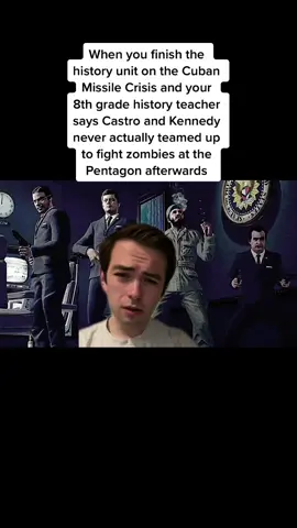 We really just watched 13 Days for this unit #fyp #historymemes #blackops #jfk #five #13days #cubanmissilecrisis #cuba