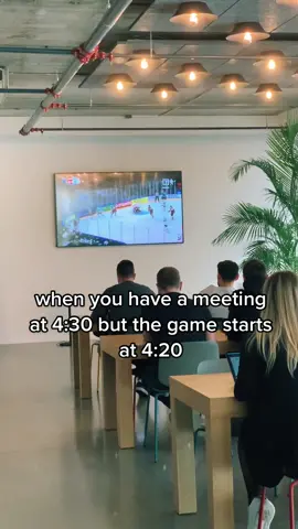 Printfulers love their ice hockey 🏒 #iihf #officelife