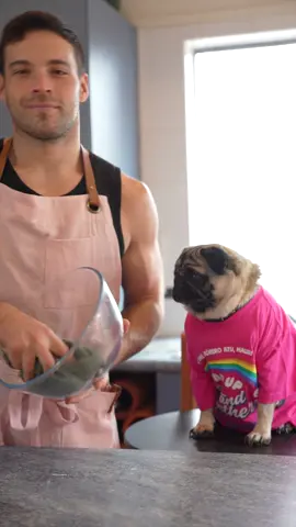 Kūmara (sweet potato) and Carrot Cake in celebration for Pink Shirt Day this Friday. #pinkshirt #pinkshirtday #pinkshirtdaynz #cake #carrotcake #baking #Recipe #fyp #pug