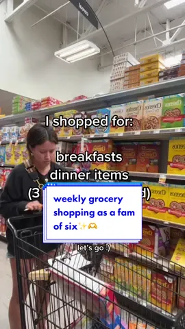 I love shopping at Costco, Target and Ralphs! #groceryshopping #familyof6 #familyofsix #momoffour #momof4 #foodshopping