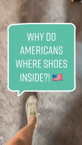 Reply to @moawazznie  Why do Americans where shoes inside?! 🤔👟 Let’s discuss! (also, my friend only wore shoes in this video bc I asked her! 😂) #usa