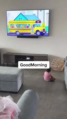 If she doesn’t do anything else she’s gona watch Gracie’s Corner #graciescorner #youtube #goodmorning #toodler #toodlersoftiktok #2under2 #learningtime #screentime