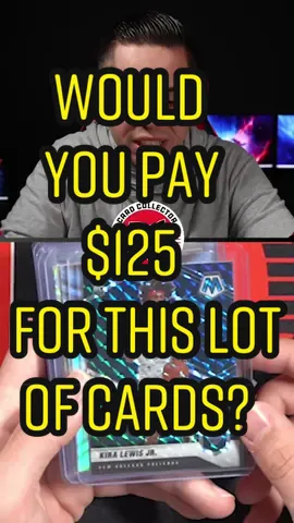 Would you pay $125 for this lot of cards?🧐🥶 #cardcollector2 #sportscards #wouldyoupay