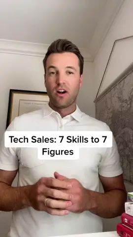 7 Key Skills to make $1M+ in Tech Sales #sales #coaching #saas #motivation #millionaire