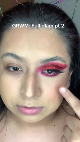 The red is a vibe for me ♥️, #makeuptutorial#makeuptips#fullglam#yasminsglam#TopGunMode #makeupjunkie#undiscoveredmua#mua#beautytutorial#eyemakeup#morphe#grwm#ifollowback#followformorevideo