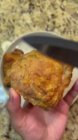 Crispy air-fried chicken 😎 #airfriedchicken