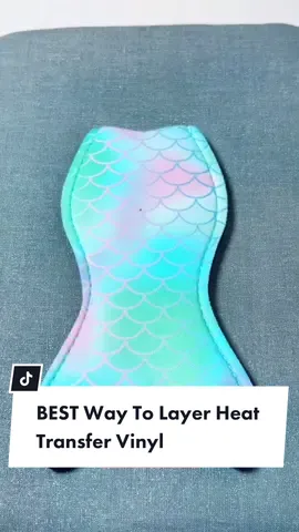 Easiest Way To Layer HTV (Heat transfer vinyl) #siserhtv  HTV #htv #htvproject #htvhacks