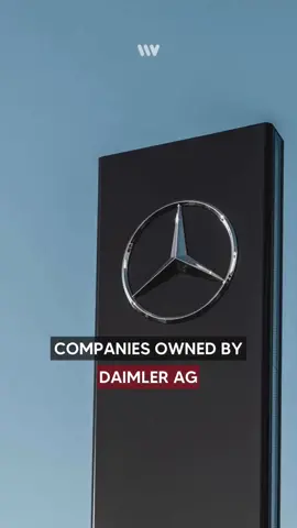 Companies owned by Mercedes Group! #mercedes #maybach #amg #daimler