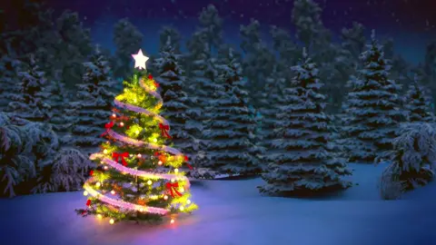 O Holy Night 🎄 Instrumental Christmas Music with Light Up Christmas Tree - Merry Christmas #relaxingvideos #relaxingsounds