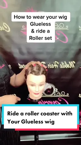 Check out how to wear your wig Glueless and still ride a roller coaster, jump in the pool or any of the fun things you would like to do. #weaintlosingnowigs #gluelessinstalls #gluelesswigs #naturallookingwigs #wigstylist #beginnerwigs #medicalwigs #medicalwigprovider #hairloss #Glueless #wigcreator #easyinstall #putonandgo #noadhesiveneeded #lacewig #vacationhairready