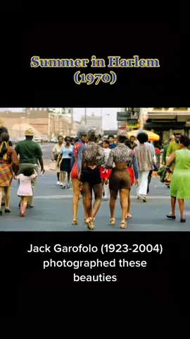Summer of 1970 in Harlem, New York City #beautifulwoman #Harlem #historytiktok #photographylover #fyp