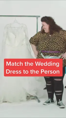 It’s wedding season! Could you match the wedding dress to the bride?