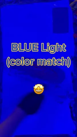 Color Match under BLUE Light #tiktok #fritzdoesart #colormatch #asmr #fypシ゚viral #wow #oddlysatisfying