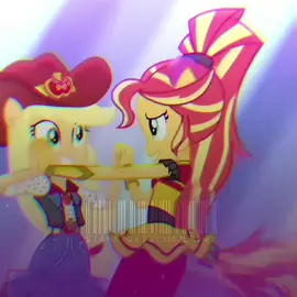 ya volvi :D #foryou #fypシ #foryoupage #applejack #sunsetshimmer #equestriagirls #mylittlepony #mlp #mlpedit #dance