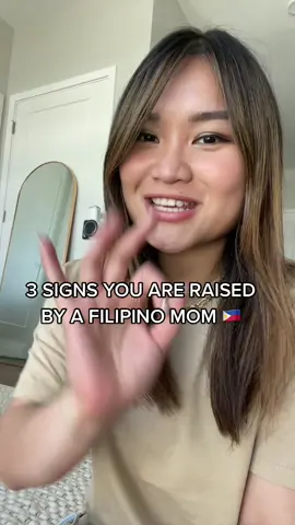 3 signs you are raised by a Filipino Mom 🇵🇭 Who else here can relate? 😅 #filipinorelatable #filipinomoms #filipinotiktok #filipino #filipina #fyp #foryou
