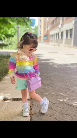 Domingo de parque🌈 #outfitszoe #outfits #momlife #parati #fyp #fypシ #niñadetiktok #babysoftikok #trend #mamisdetiktok #mamaehija #outfitsideas #mamajoven #domingo