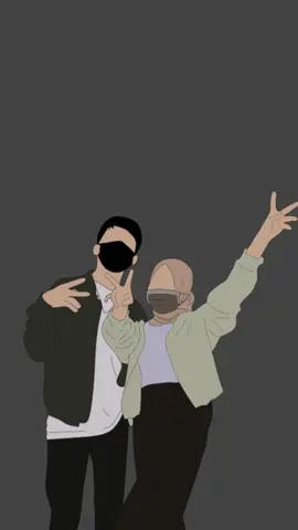Kartun Hijab Couple pinterest 📍❤️#fyp #kartun #hijab #pinterest #OOTD #fypシ゚viral #fypdongggggggg