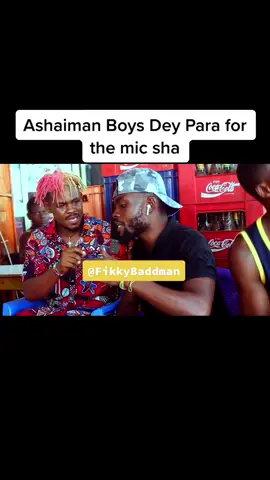 Ashaiman boys Dey para for the mic o! I got love for Ashaiman #FikkyBaddman #Xfreestyle #FYP #TheMostCompleteArtist