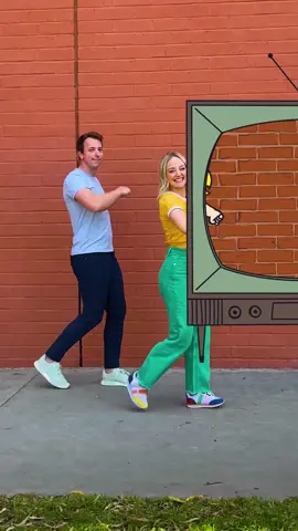 @Jonah Saesan turned us into cartoons! Who can name all three? #loop #levitating #happykelli #cartoon