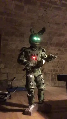 Discotrap is back #fyp #springtrap #fnaf #cosplay #springtrapcosplay #fypシ #dance