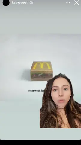 #greenscreen thank u kanye for making mcdonald’s cool again we needed this. i needed this. #yeezygap #yeezymcdonalds