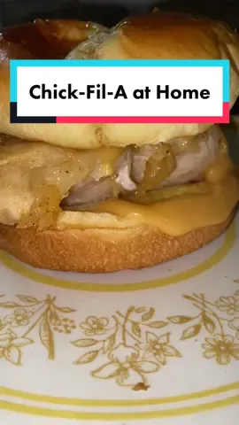 Chick-fil-a even on a Sunday! Thanks for the recipe @Matthew Merril  #dinner #Recipe #chicken #sandwich #weekend #sunday #familydinner #familymeal #meal #food #cooking #fyp #dinneridea #yum #chickfila