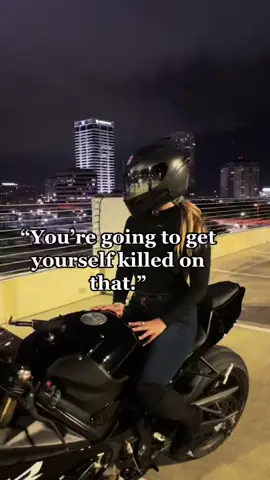 I know, Karen, I know. #fyp #motorcycle #motogirl #bmws1000rr #trending
