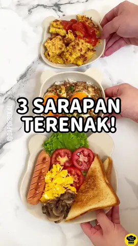 Apa sarapan paling enak versi kamu? #fyp #marikitacoba #tiapharimasak #reseptiktok #resepviral