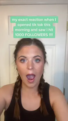 Brb running to put a link in my bio 😭😭 I love y’all #1000followers #microinfluencer #contentcreator #1000followers🥳 #lifestylecontent #beautyhacks