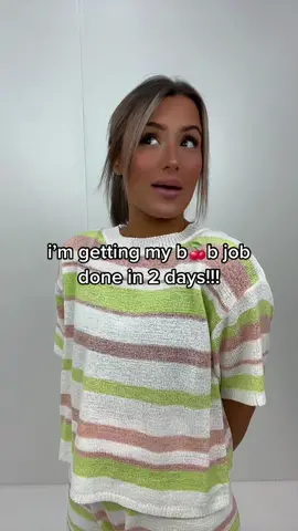 SOOOOO EXCITED! Do y’all want me to film the recovery?