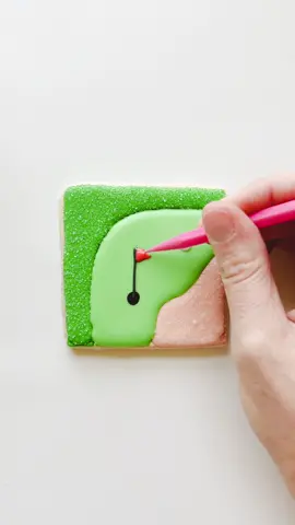 ⛳️#cookievideos #cookiedecorating #satisfying #fyp #golf