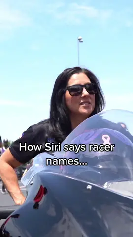 At least she got the last one right…  #nhra #dragracing #siri