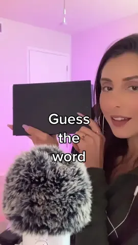 What’s the word? #fyp #asmr #asmrsounds #asmrtiktoks #asmrvideo