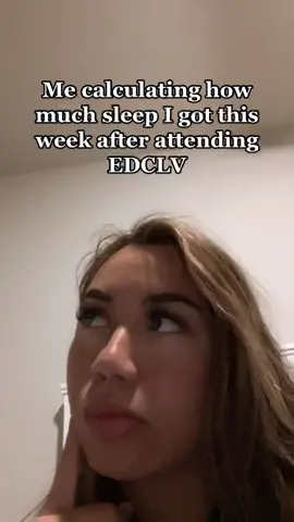 It was so worth it! sleep paralysis kicking in though 🥲 #fyp #viral #ravetok #edmtok #edclv #edc