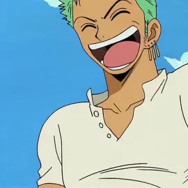 His laughter a long time ago #zoro #roronoazoro