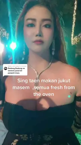 Reply to @komangswif maaf ya cu, dadong sing taen medaar jukut masem